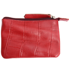 Porte-monnaie chouia croco rouge